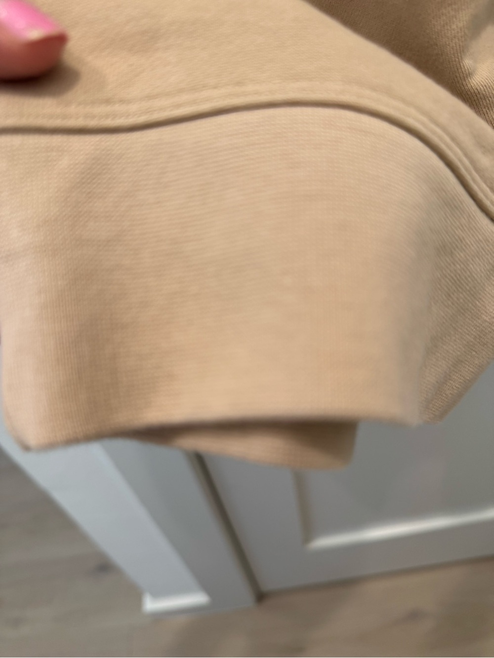 lululemon athletica Crewneck Sweatshirt - Light Tan- Womens 18 - Picture 7 of 8